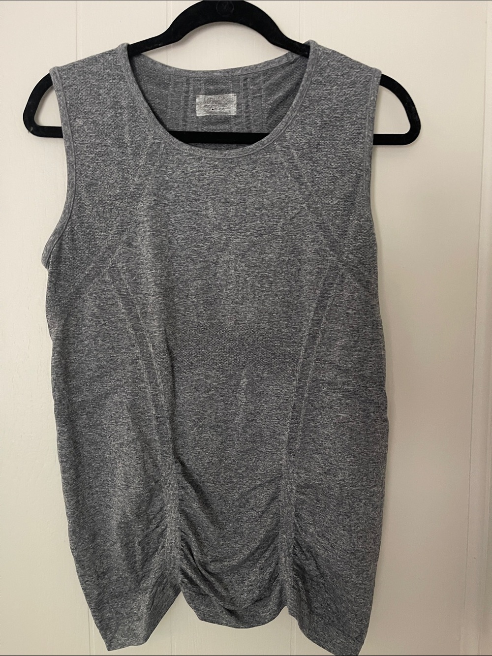 Athleta Gray Heathered Sleeveless Tank